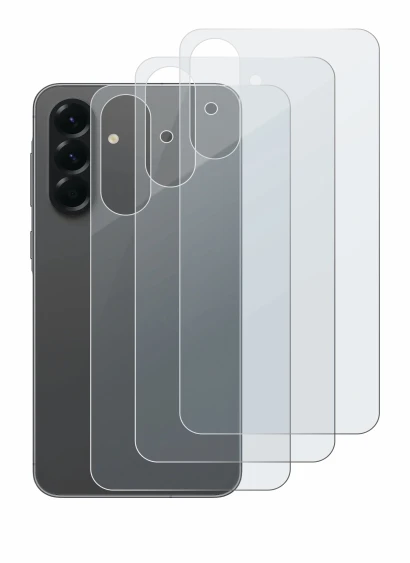 Immagine del dispositivo Samsung Galaxy A56 5G (Posteriore) con un'ampia varietà di protezioni per lo schermo.