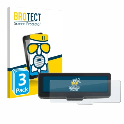 Parte frontale di una confezione del prodotto con il logo del marchio BROTECT. Accanto è raffigurato il dispositivo KTM 990 Du