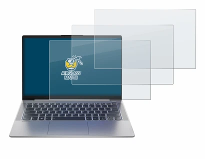 Immagine del dispositivo Lenovo IdeaPad 5 14ALC05 con un'ampia varietà di protezioni per lo schermo.