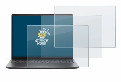 Immagine del dispositivo Dell Pro 16 PC16250 con un'ampia varietà di protezioni per lo schermo.