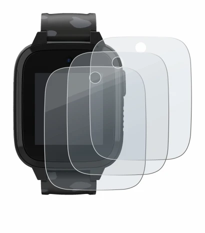 Immagine del dispositivo Xplora XGO3 (2a Gen.) con un'ampia varietà di protezioni per lo schermo.