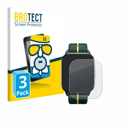 Parte frontale di una confezione del prodotto con il logo del marchio BROTECT. Accanto è raffigurato il dispositivo Motorola M