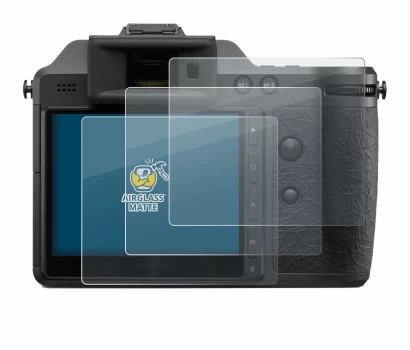 Immagine del dispositivo Hasselblad X2D II 100C con un'ampia varietà di protezioni per lo schermo.