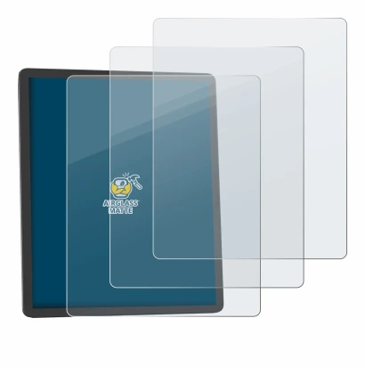 Immagine del dispositivo Amazon Kindle Scribe 2025 con un'ampia varietà di protezioni per lo schermo.