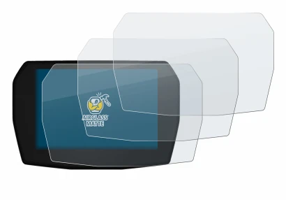 Immagine del dispositivo Ducati Streetfighter V2 2025 con un'ampia varietà di protezioni per lo schermo.