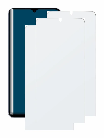 Immagine del dispositivo Samsung Galaxy A07 con un'ampia varietà di protezioni per lo schermo.