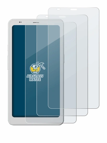 Immagine del dispositivo Boox Palma 2 Pro con un'ampia varietà di protezioni per lo schermo.