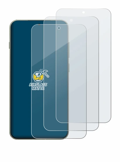 Immagine del dispositivo OnePlus 13T con un'ampia varietà di protezioni per lo schermo.