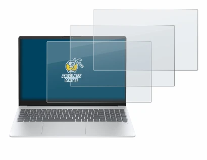 Immagine del dispositivo HP OmniBook 3 15" con un'ampia varietà di protezioni per lo schermo.