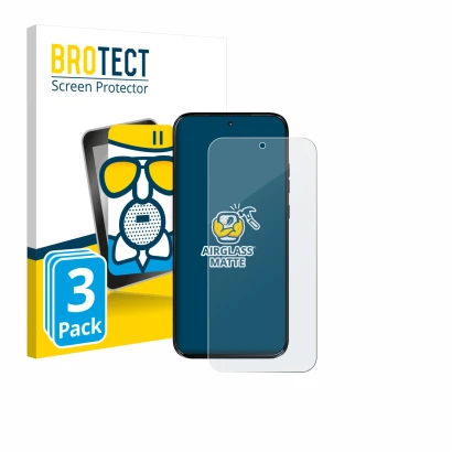 Parte frontale di una confezione del prodotto con il logo del marchio BROTECT. Accanto è raffigurato il dispositivo Motorola M