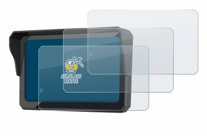 Immagine del dispositivo Carpuride W602S Pro con un'ampia varietà di protezioni per lo schermo.