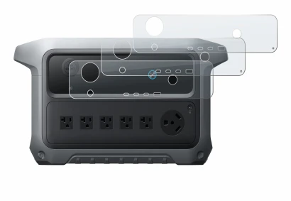 Immagine del dispositivo Anker SOLIX C2000 Gen 2 con un'ampia varietà di protezioni per lo schermo.
