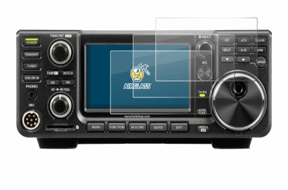 Immagine del dispositivo Icom IC-7300 con un'ampia varietà di protezioni per lo schermo.