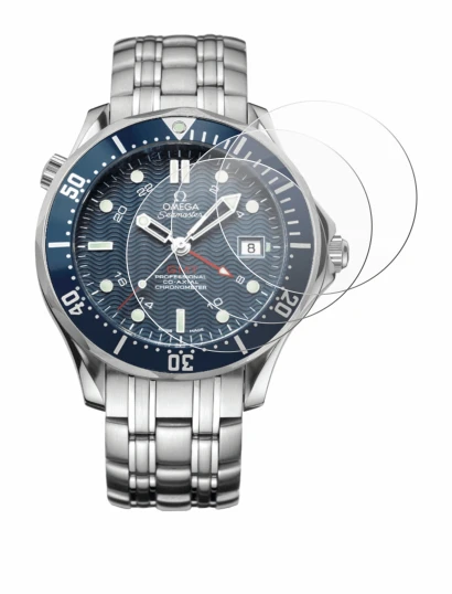 Immagine del dispositivo Omega Seamaster Diver (41 mm) con un'ampia varietà di protezioni per lo schermo.