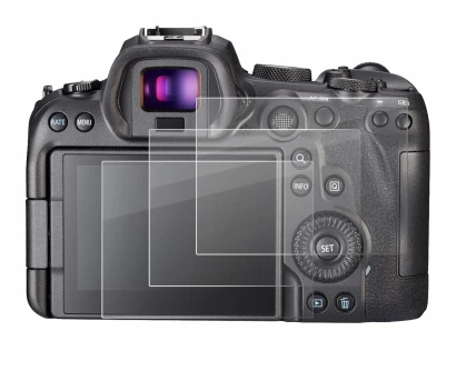 Immagine del dispositivo Sony A7S III con un'ampia varietà di protezioni per lo schermo.