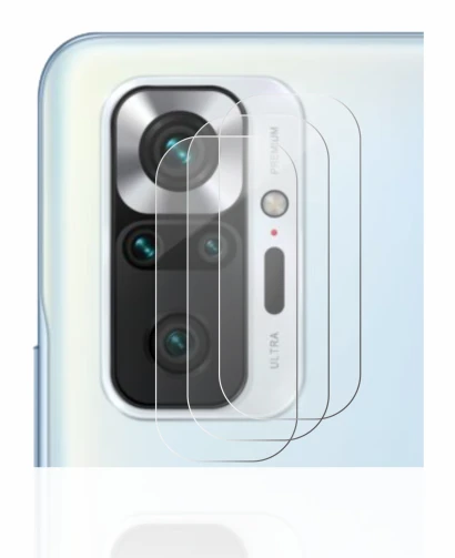 Immagine del dispositivo Xiaomi Redmi Note 10 Pro (SOLO Fotocamera) con un'ampia varietà di protezioni per lo schermo.
