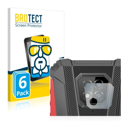 Parte frontale di una confezione del prodotto con il logo del marchio BROTECT. Accanto è raffigurato il dispositivo Ulefone Ar