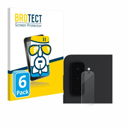 Parte frontale di una confezione del prodotto con il logo del marchio BROTECT. Accanto è raffigurato il dispositivo Microsoft 