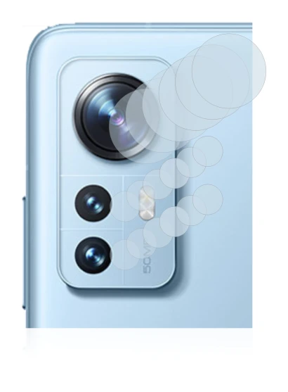 Immagine del dispositivo Xiaomi 12 Pro (SOLO Fotocamera) con un'ampia varietà di protezioni per lo schermo.