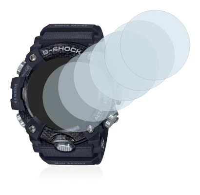 Immagine del dispositivo Casio G-Shock Mudmaster GG-B100-1AER con un'ampia varietà di protezioni per lo schermo.