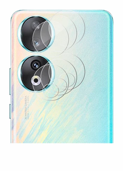 Immagine del dispositivo Honor 90 (SOLO Fotocamera) con un'ampia varietà di protezioni per lo schermo.