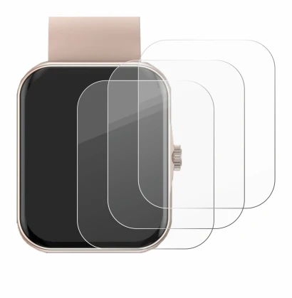Immagine del dispositivo Mutoy Smartwatch 1.83" con un'ampia varietà di protezioni per lo schermo.