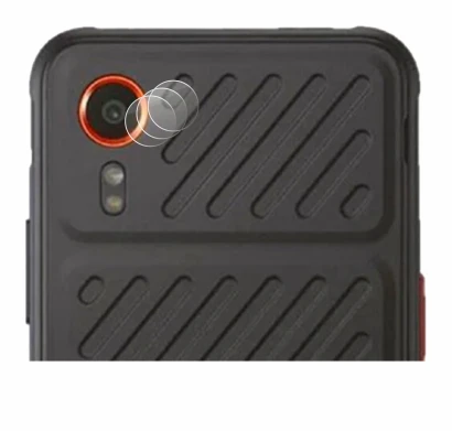 Immagine del dispositivo Samsung Galaxy XCover 7 (SOLO Fotocamera) con un'ampia varietà di protezioni per lo schermo.