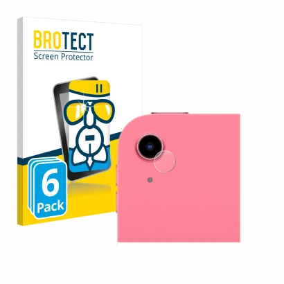 Parte frontale di una confezione del prodotto con il logo del marchio BROTECT. Accanto è raffigurato il dispositivo Apple iPad