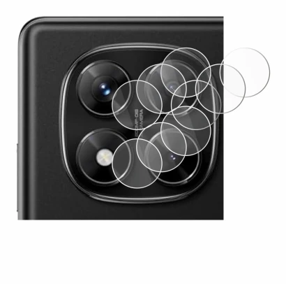 Immagine del dispositivo Xiaomi Redmi Note 14 Pro (SOLO Fotocamera) con un'ampia varietà di protezioni per lo schermo.