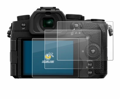 Immagine del dispositivo Panasonic Lumix DC-G97 con un'ampia varietà di protezioni per lo schermo.