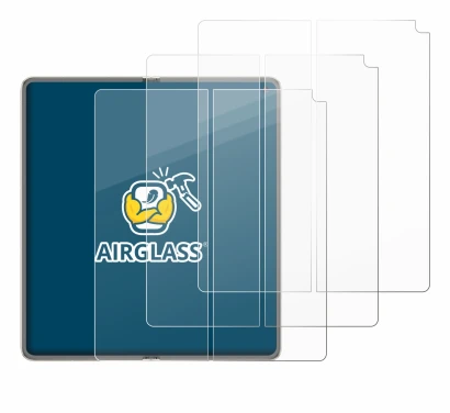 Immagine del dispositivo Huawei Mate X6 (Display interno) con un'ampia varietà di protezioni per lo schermo.