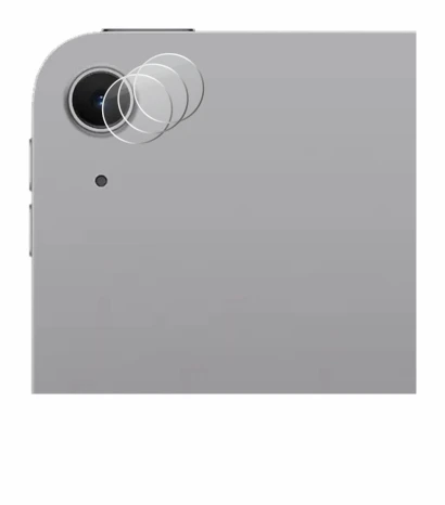 Immagine del dispositivo Apple iPad Air 13" M3 WiFi 2025 (SOLO Fotocamera) con un'ampia varietà di protezioni per lo schermo.