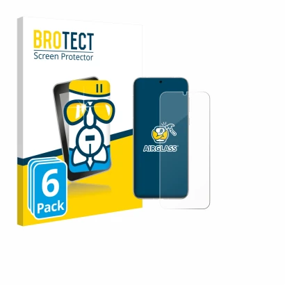 Parte frontale di una confezione del prodotto con il logo del marchio BROTECT. Accanto è raffigurato il dispositivo Huawei Pur