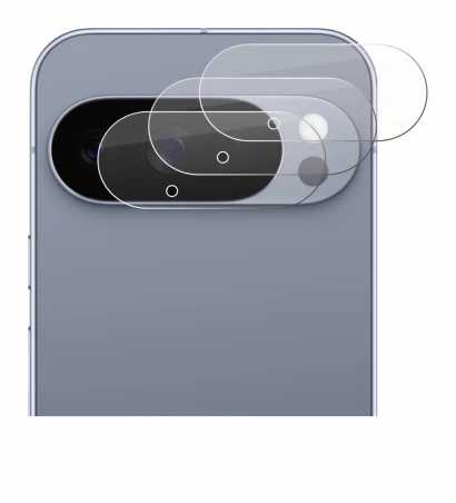 Immagine del dispositivo Google Pixel 10 Pro (SOLO Fotocamera) con un'ampia varietà di protezioni per lo schermo.