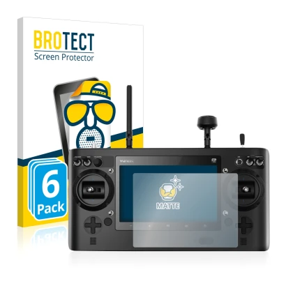 Parte frontale di una confezione del prodotto con il logo del marchio BROTECT. Accanto è raffigurato il dispositivo Yuneec ST1