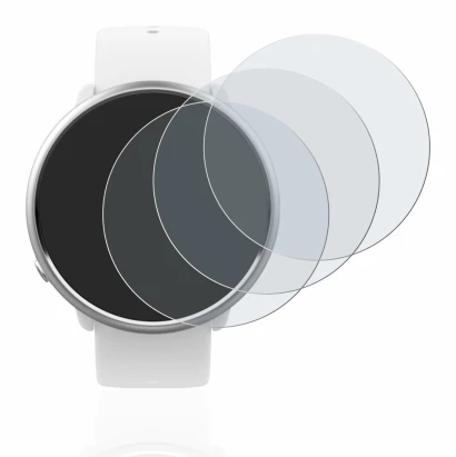 Immagine del dispositivo Polar Ignite con un'ampia varietà di protezioni per lo schermo.