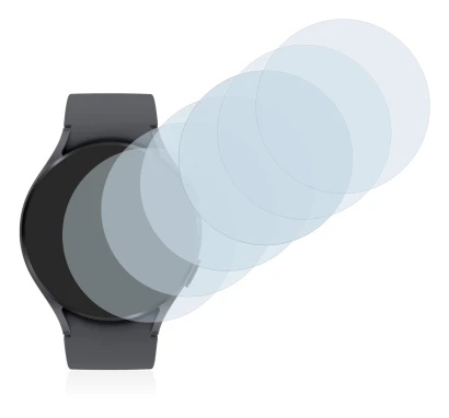 Immagine del dispositivo Garmin Fenix 6S Pro con un'ampia varietà di protezioni per lo schermo.
