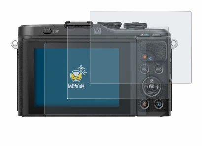 Immagine del dispositivo Olympus PEN E-PL10 con un'ampia varietà di protezioni per lo schermo.