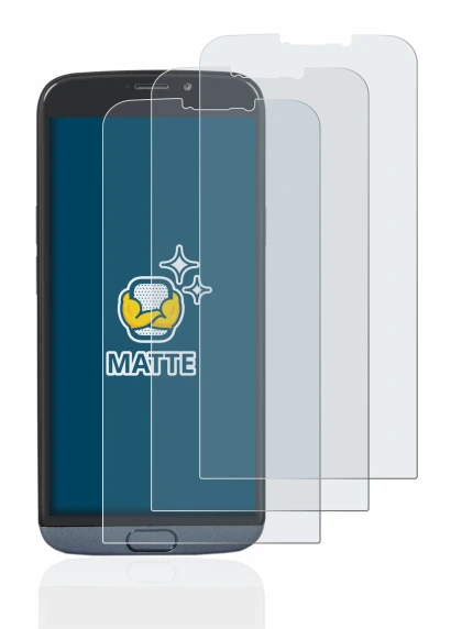 Immagine del dispositivo Doro 8050 con un'ampia varietà di protezioni per lo schermo.