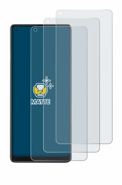 Immagine del dispositivo Cubot Max 3 con un'ampia varietà di protezioni per lo schermo.