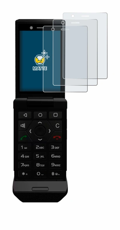 Immagine del dispositivo Caterpillar Cat S22 Flip con un'ampia varietà di protezioni per lo schermo.