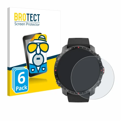 Parte frontale di una confezione del prodotto con il logo del marchio BROTECT. Accanto è raffigurato il dispositivo Polar Grit