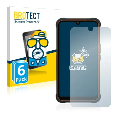Parte frontale di una confezione del prodotto con il logo del marchio BROTECT. Accanto è raffigurato il dispositivo AGM Glory