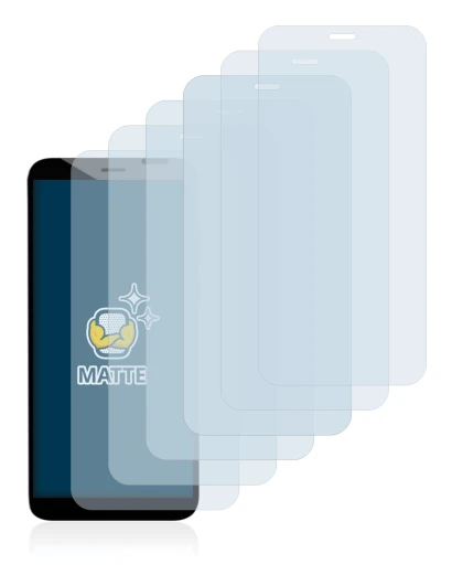 Immagine del dispositivo Pine64 PinePhone Pro Explorer Edition con un'ampia varietà di protezioni per lo schermo.