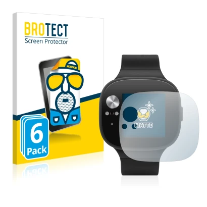 Parte frontale di una confezione del prodotto con il logo del marchio BROTECT. Accanto è raffigurato il dispositivo ASUS Vivow