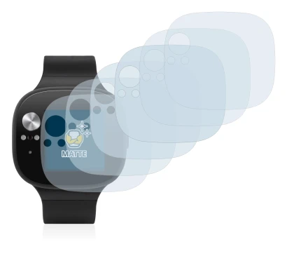 Immagine del dispositivo ASUS Vivowatch BP con un'ampia varietà di protezioni per lo schermo.