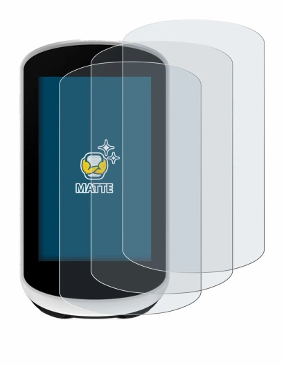 Immagine del dispositivo Garmin Edge Explore 2 con un'ampia varietà di protezioni per lo schermo.
