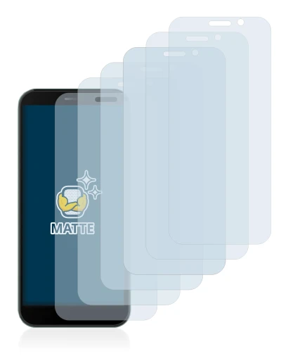 Immagine del dispositivo Doogee X97 Pro con un'ampia varietà di protezioni per lo schermo.