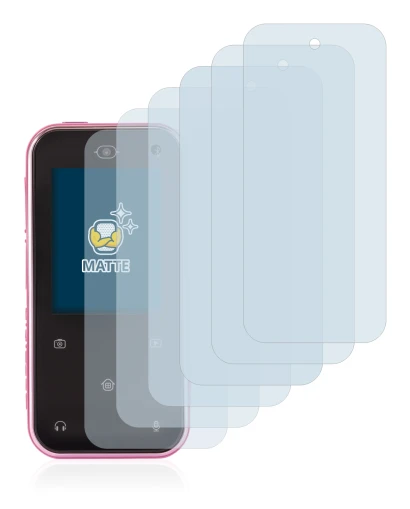 Immagine del dispositivo Vtech Kidizoom Snap Touch con un'ampia varietà di protezioni per lo schermo.