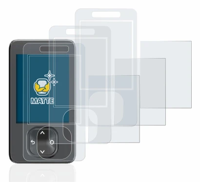 Immagine del dispositivo Dexcom G7 CGM con un'ampia varietà di protezioni per lo schermo.